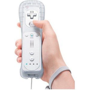 Wit Motion Sensor Bluetooth Draadloze Afstandsbediening voor Nintendo Wii Console Game