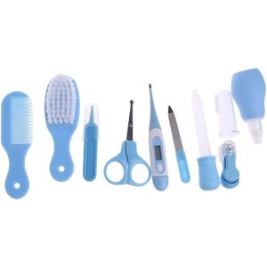 10 stks/set Pasgeboren Baby Kids Nail Haar Gezondheidszorg Thermometer Grooming Borstel Kit