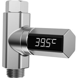 Led Display Water Douche Thermometer Water Temperture Meter Monitor Voor Baby Waterdichte 360 Graden Draaibare Douche Thermometer