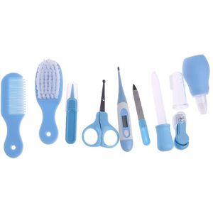 10 Stks/set Pasgeboren Baby Kids Nail Haar Gezondheidszorg Thermometer Grooming Brush Kit #330