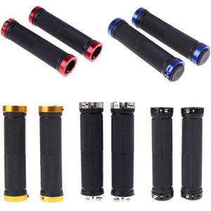 2 Stks/partij Sterke Draagbaarheid Fietsen Afsluitbare Handgreep Voor Fiets Mtb Road Bike Stuur Fiets Grip 5 Kleuren Voor Optionele