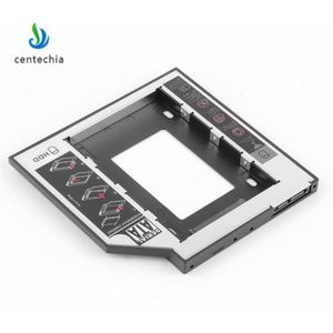 Centechia Universele SATA 2nd HDD SSD Harde Schijf Caddy 9.5mm voor CD/DVD-ROM Optical Bay Voor HDD SATAII SDD Harde Schijf Beugel