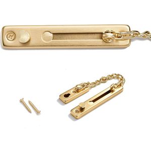 'The Best' 304 Rvs Anti-Diefstal Deur Chain Lock Home Security Guard Bouten Klink Voor Binnen Deur 889