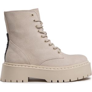 Steve Madden Skylar dames veterboot Beige