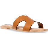 Steve Madden - Zarnia - Muiltjes - Cognac - Leer