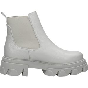 Steve Madden Mixture Enkellaarsjes Plat - donkergrijs