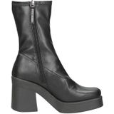 Steve Madden Overcast Enkellaarsjes - Enkelboots met rits - Dames - Zwart - Maat 40