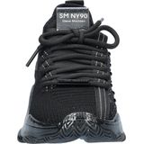 Steve Madden - Maxilla-r - Lage Sneakers - Zwart - Textiel