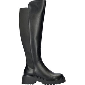 Steve Madden - Callback - Hoge Laarzen - Zwart - PU/Textiel