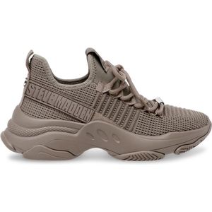 Steve Madden - Mac-E - Damestrainers - Taupe - Textiel