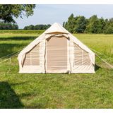 Opblaasbare Vier Persoons Tent - Beige - 300x200x210 cm