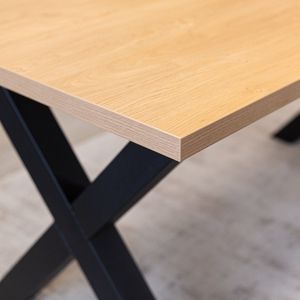 Tafelblad Lenzo - Eikenlook - Melamine - 3,8 cm Dikte
