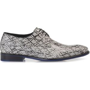 Floris van Bommel - 18159 - Nette Veterschoenen - Leer - Print