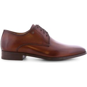 Floris van Bommel nette schoenen cognac uni