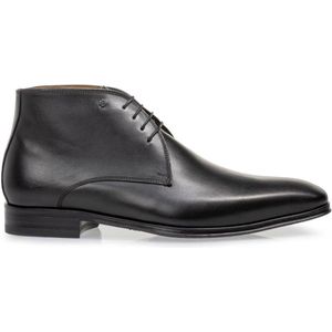 Floris van Bommel - Veterschoenen - Zwart - Leer - Hoog Model