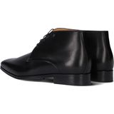 Floris van Bommel - Veterschoenen - Zwart - Leer - Hoog Model