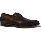 Floris van Bommel Veterschoenen Heren / Schoenen - Leer - SFM-30161 - Bruin combi