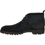 Floris van Bommel - STURDI 01.14 - Heren Sneakers - Zwart - Vrije Tijd Half-Hoog