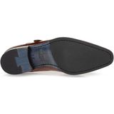 Floris van Bommel nette schoenen cognac effen leer