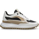 Floris van Bommel NOPPI 17.02 - Lage Sneakers - Kleur: Wit/Beige
