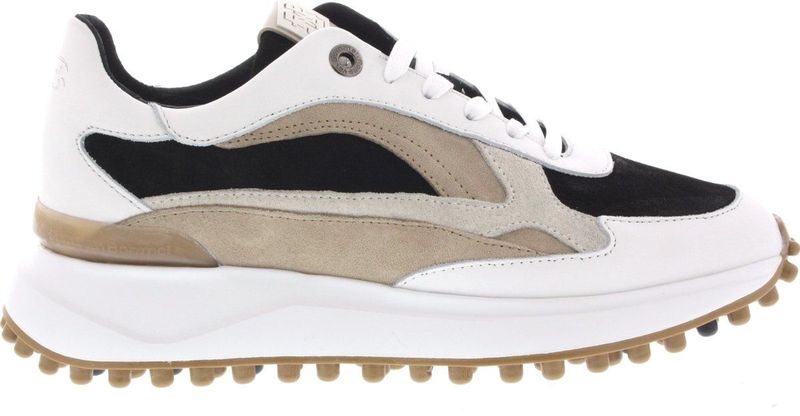 Floris van Bommel NOPPI 17.02 - Lage Sneakers - Kleur: Wit/Beige