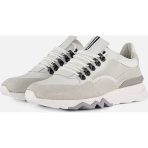 Floris van Bommel - De Zager 01.05 - Sneakers - Wit - Nubuck/Leer