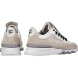 Floris van Bommel - SFM-10135 - Lage Sneakers - Wit - Leer