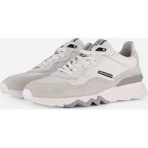 Floris van Bommel SFM-10136-60-01 - Volwassenen Lage sneakersVrije tijdsschoenen - Kleur: Wit beige