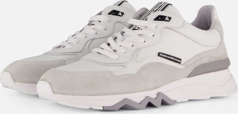 Floris van Bommel SFM-10136-60-01 - Volwassenen Lage sneakersVrije tijdsschoenen - Kleur: Wit beige