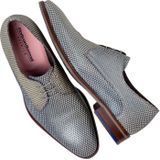 Floris van Bommel - SFM-30201 - Nette Veterschoenen - Blauw - Leer