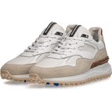 Floris van Bommel - Noppi - Lage Sneaker - Wit - Leer/Suede