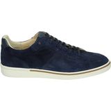 Sneaker Floris van Bommel donkerblauw effen suede