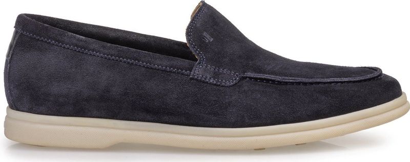 Van Bommel - SBM-40037 - Instappers - Blauw - Leer