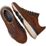 Floris Van Bommel Sfm-10135 Lage sneakers - Heren - Cognac - Maat 40⅔