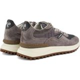 Floris van Bommel Sneakers Heren - Lage sneakers / Herenschoenen - Canvas - SFM-10152 - Grijs - Maat 44⅔