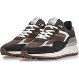 Floris van Bommel NOPPI 04 - Volwassenen Lage sneakersVrije tijdsschoenen - Kleur: Bruin