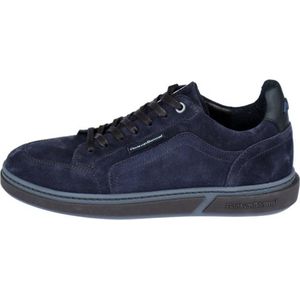 Floris Van Bommel - Terri 07.14 - Sportieve Lage Heren Veterschoen - Donker Blauw - Suede