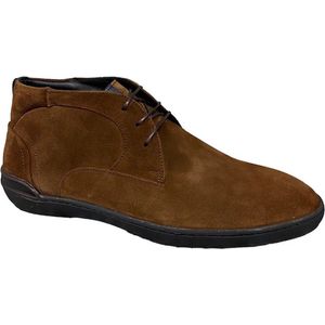 Floris van Bommel - Veterschoenen - Bruin - Suede