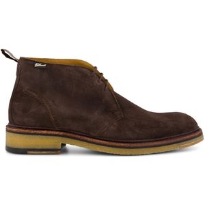 Floris van Bommel Veter boots SFM-50146 Donker bruin