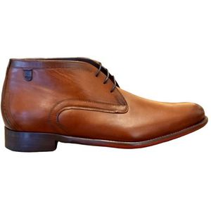 Floris van Bommel - Sfm-50148 - Nette Schoenen - Darkcognac