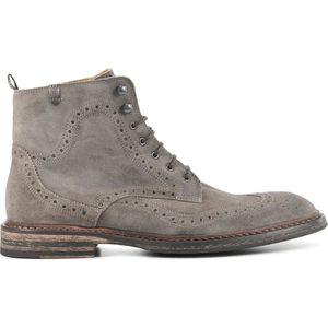 Floris van Bommel - SFM-80035 - Veterboots - Taupe - Suède