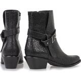 Floris van Bommel - SFW-50051 - Enkellaarzen - Zwart - Leer