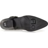 Floris van Bommel - SFW-50051 - Enkellaarzen - Zwart - Leer