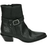 Floris van Bommel - SFW-50051 - Enkellaarzen - Zwart - Leer