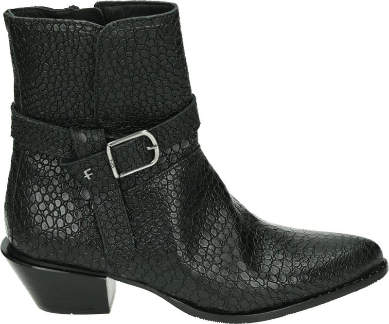 Floris van Bommel - SFW-50051 - Enkellaarzen - Zwart - Leer