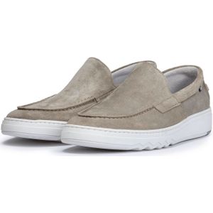 Floris Van Bommel - 04.02 - Loafers - Lichtbruin - Suède - Leer