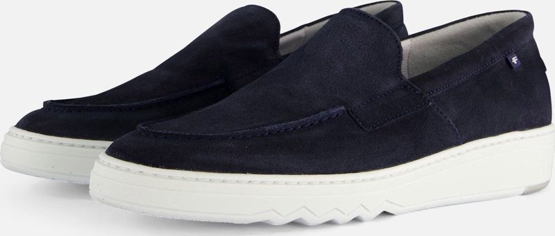 Mephisto - Instapper Tiago - Blauw - Verwisselbaar Voetbed