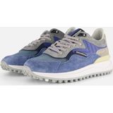 Floris Van Bommel Sfm-10152 Lage sneakers - Heren - Blauw - Maat 41⅓