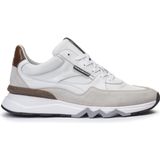 Floris van Bommel - De Zager 07 - Sneakers - Taupe / Bruin / Wit