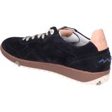 Floris van Bommel Sneakers Heren - Lage sneakers / Herenschoenen - Suède - SFM-10160 - Blauw - Maat 44/44+